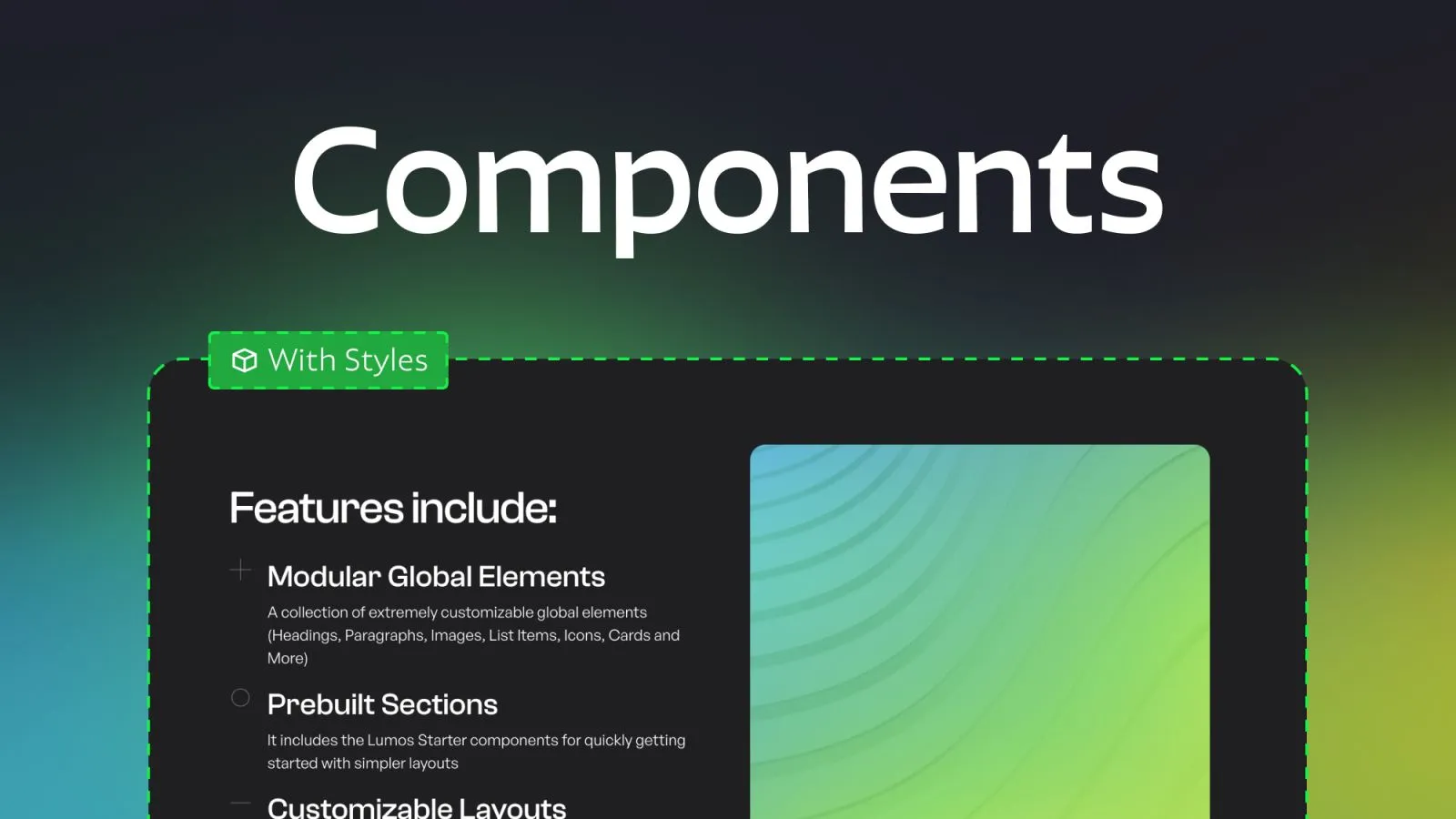 A Webflow component
