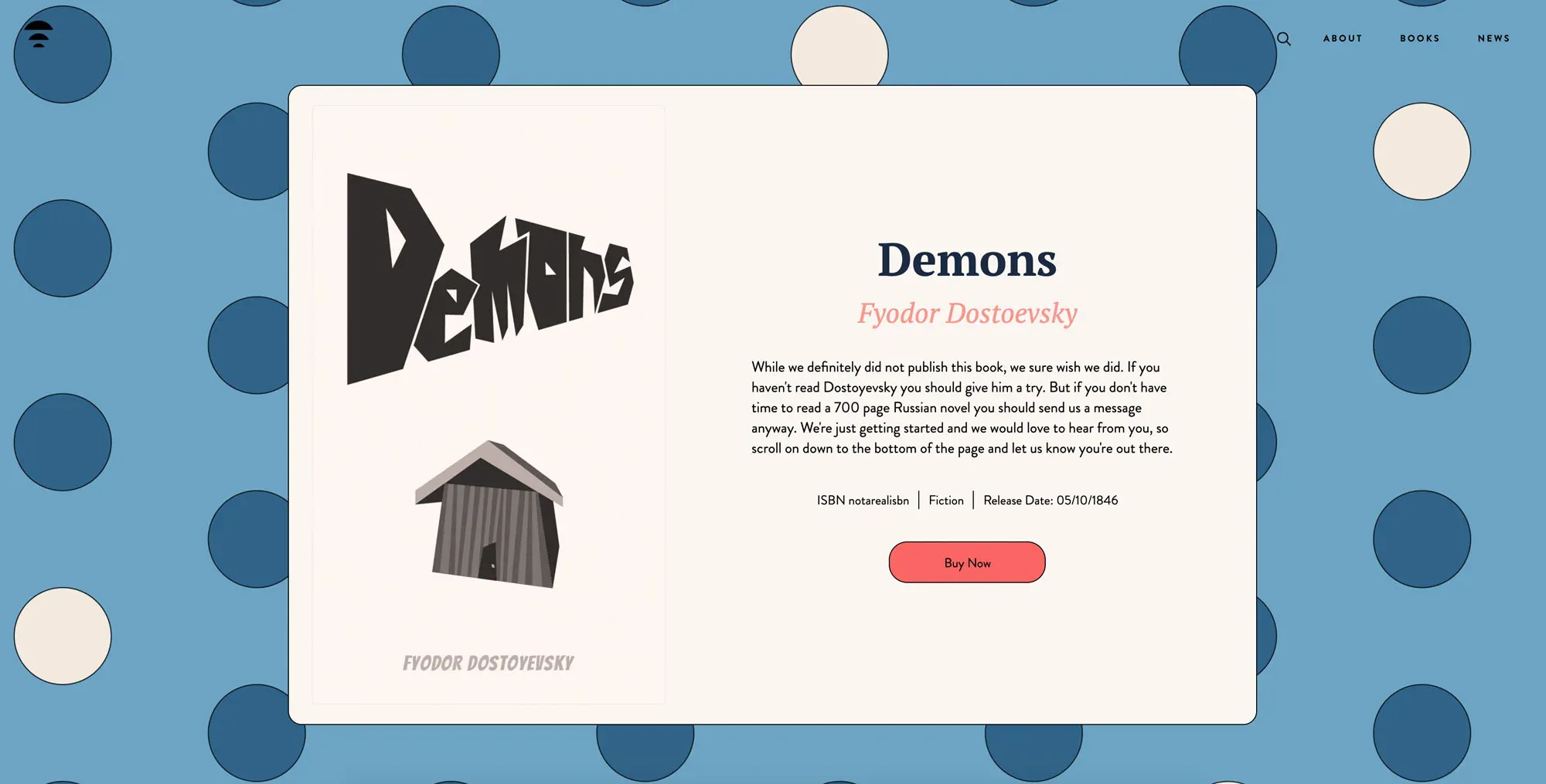 A book page on the Idiom website