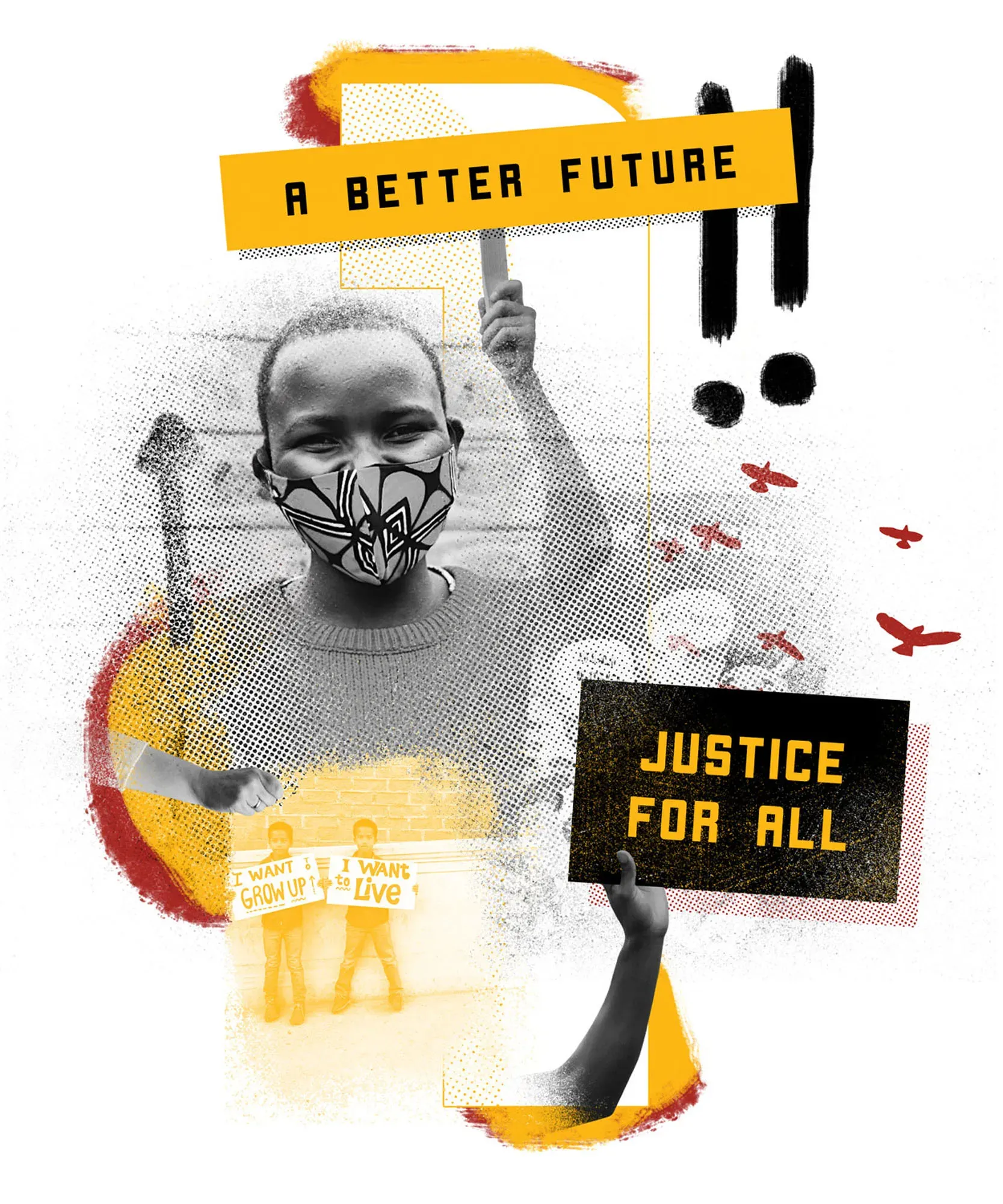 The My Story campaign art