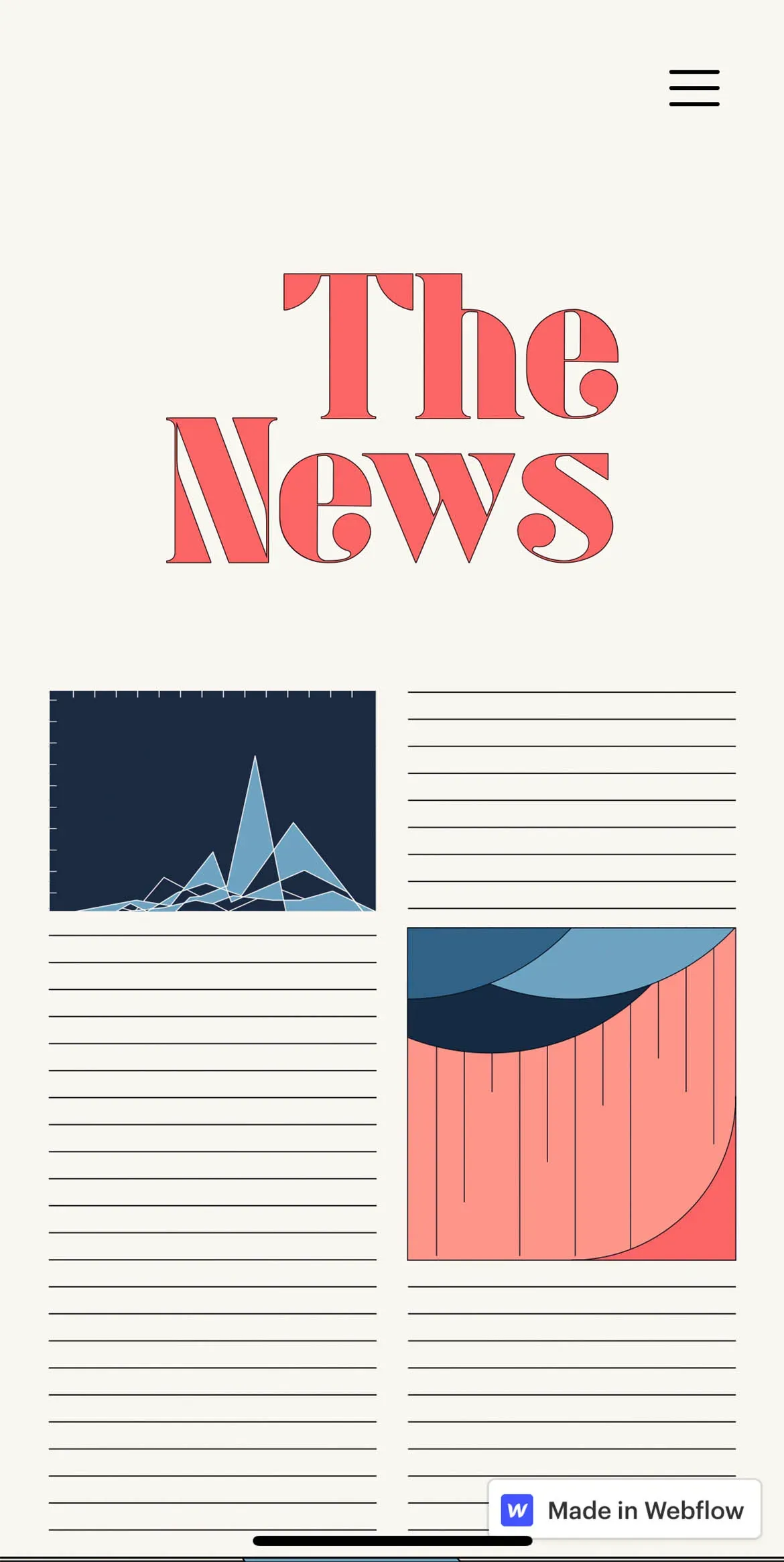 The Idiom news page on a phone